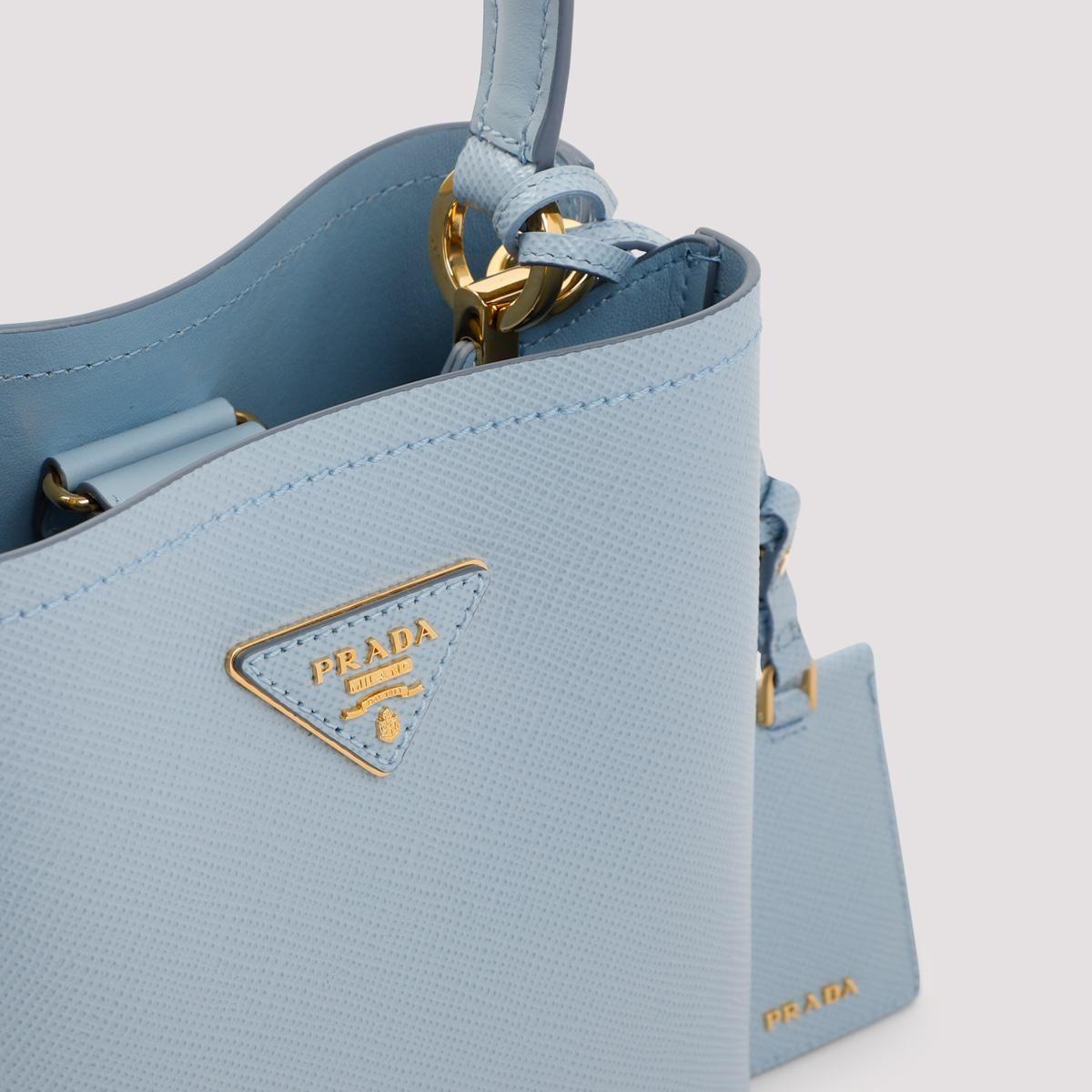 Sold at Auction: Prada Saffiano Cuir Panier Medium Bucket Bag