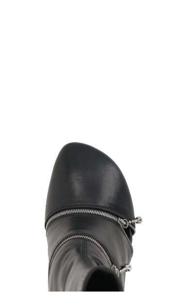 Burberry strap detail quilted leather ankle boots deals