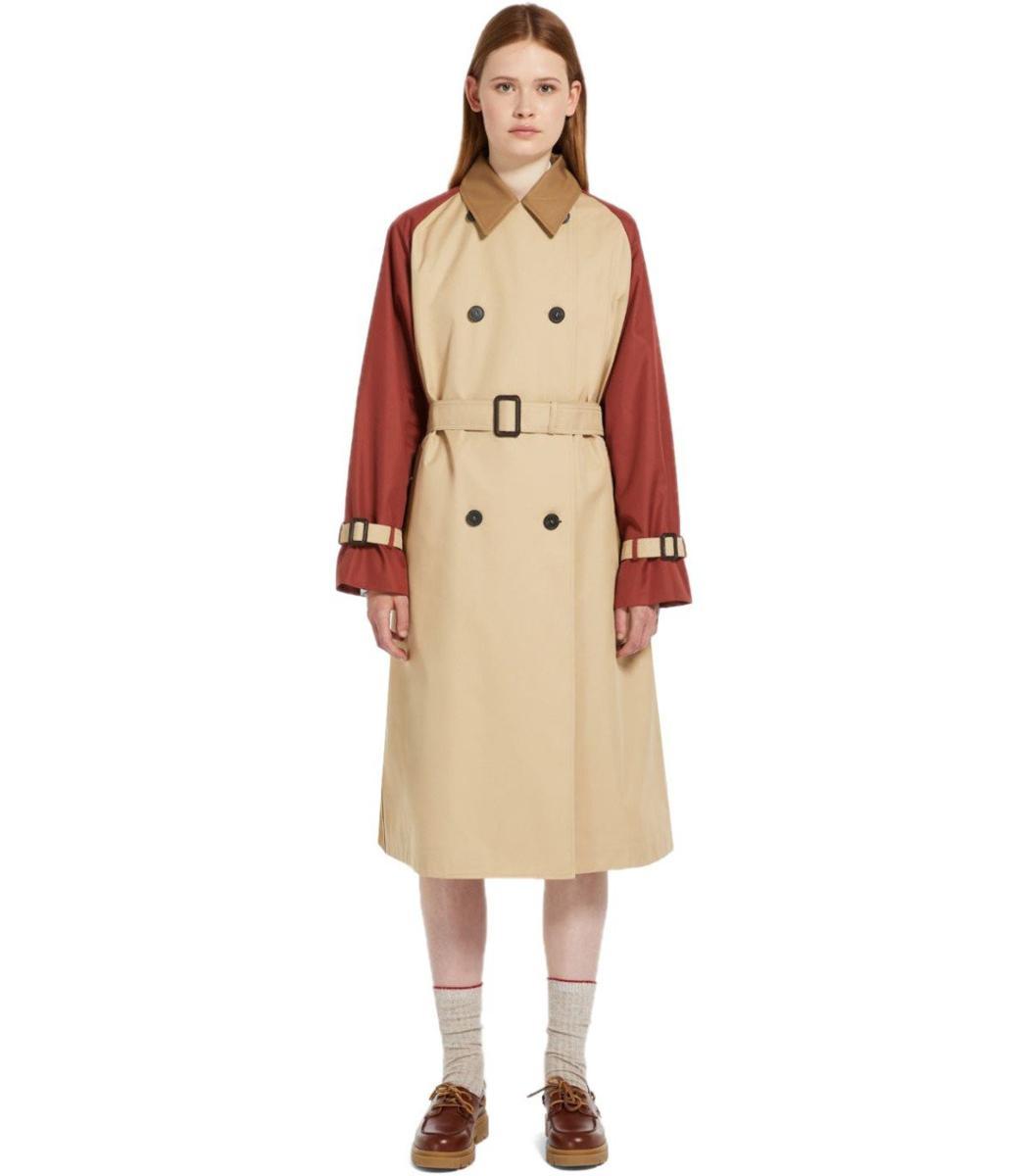 Weekend by Maxmara Canasta Miele Reversible Trench Coat in