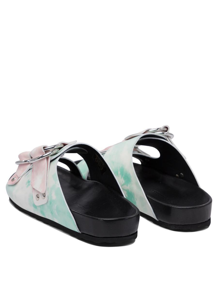 サンダル・ミュール Pierre Hardy Sandals (VN01 CALFMULTI TIE AND DYE BLACK) VN01_CALF_MULTI_TIE_AND_DYE_BL