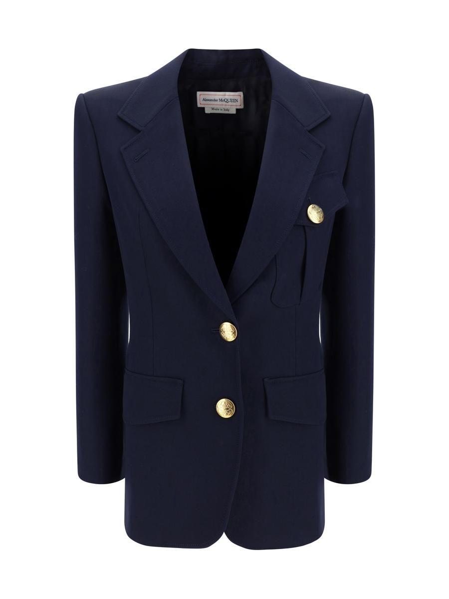 Alexander mcqueen blazers top