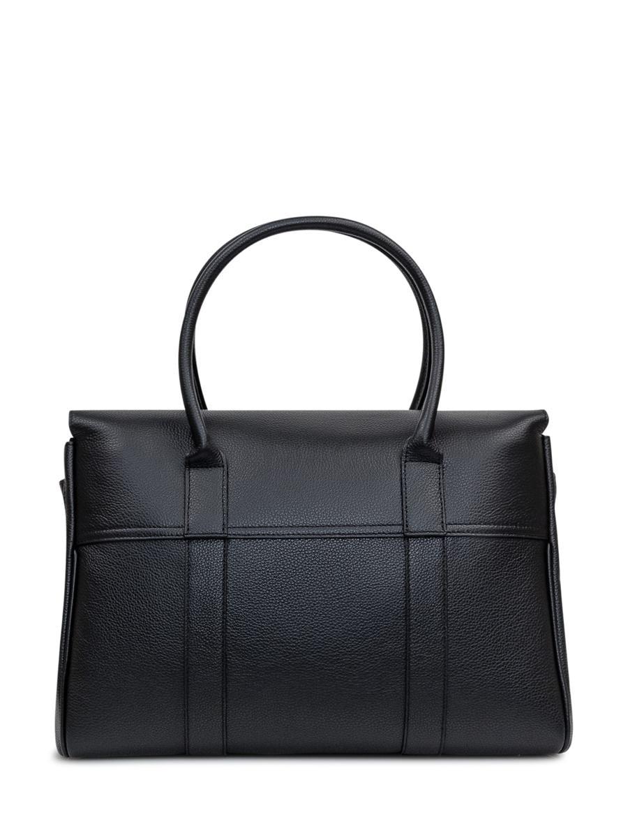 Mulberry Bayswater Small Classic Grain in Black Lyst