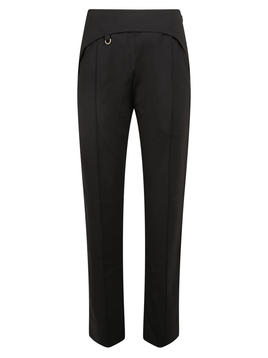 パンツ JACQUEMUS Women Straight Pants 251PA1381541990 Black Jacquemus Straight-leg pants for Women | Online Sale up to