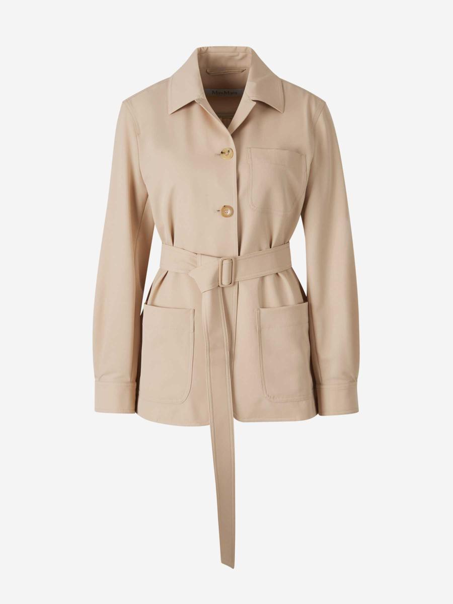【関税&送料込み】Max Mara Safari Trench Coat Pulvino Max Mara Safari Trench Coat Pulvino in Natural | Lyst