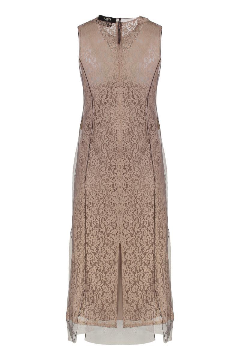 ワンピース FENDI LACE MIDI DRESS Fendi Lace Midi Dress | italist