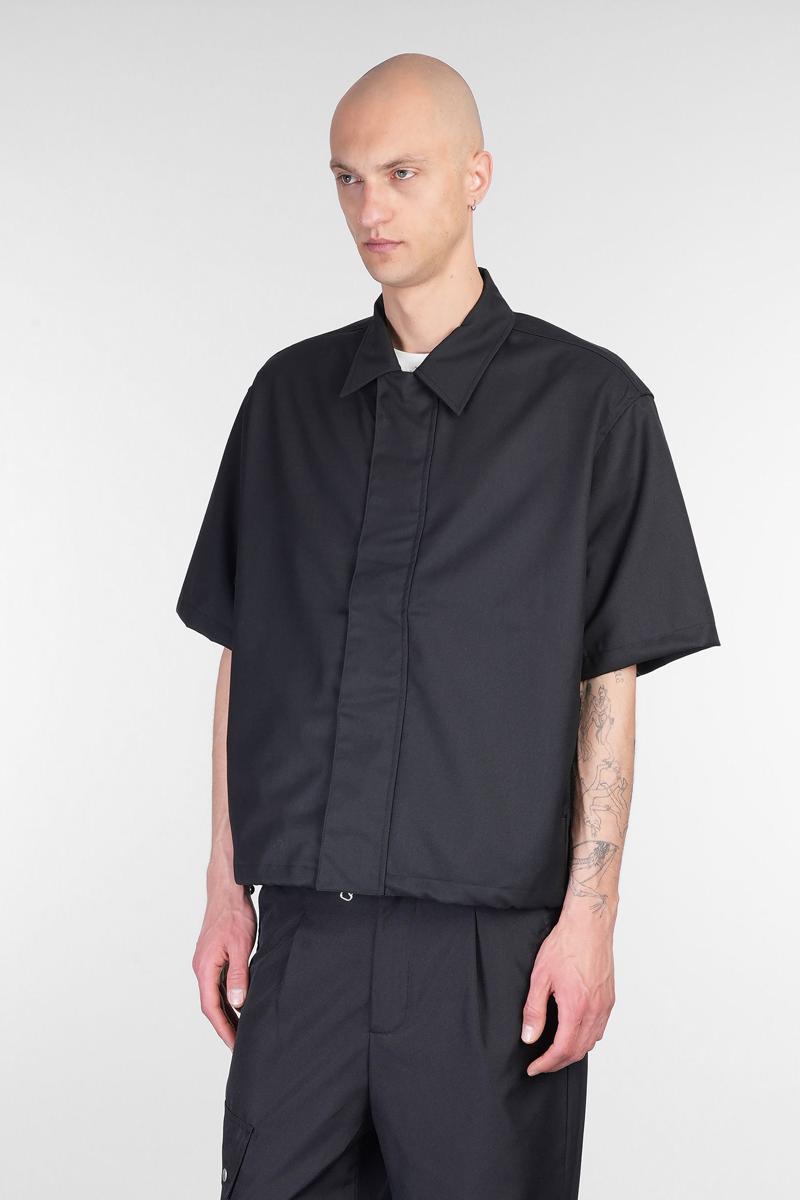 OAMC 20SS NEWTON SHIRT Black L 切り替え 黒T - メルカリ
