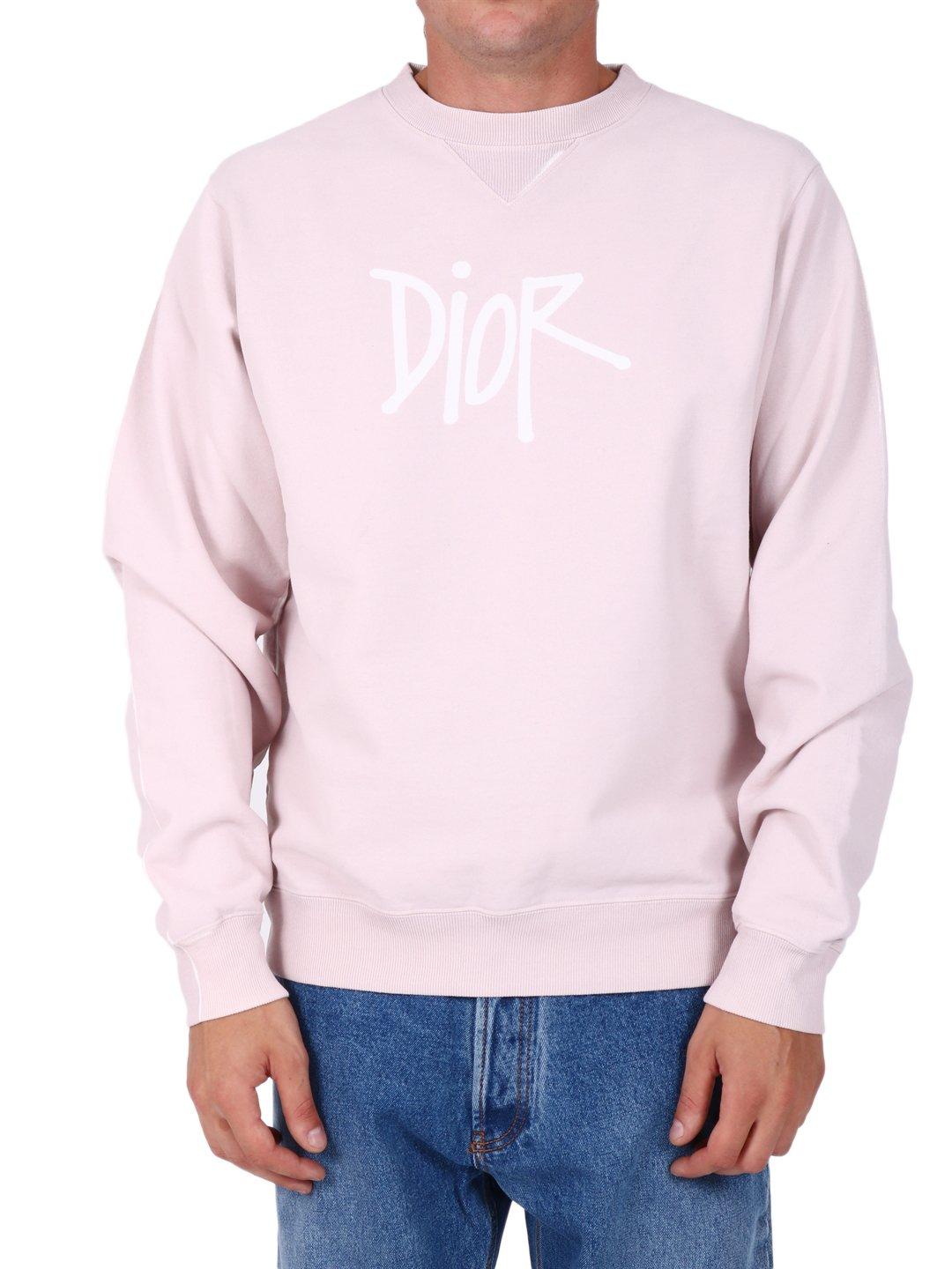 Dior Fleece Sweatshirt Dior And Shawn Pink for Men - Lyst