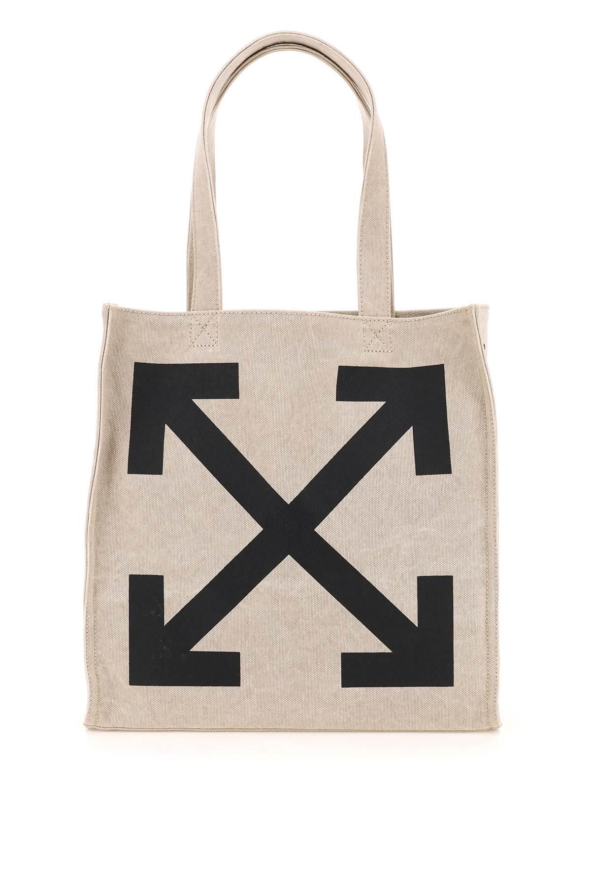 Off-White c/o Virgil Abloh Quote 40 Canvas Tote Bag for Men