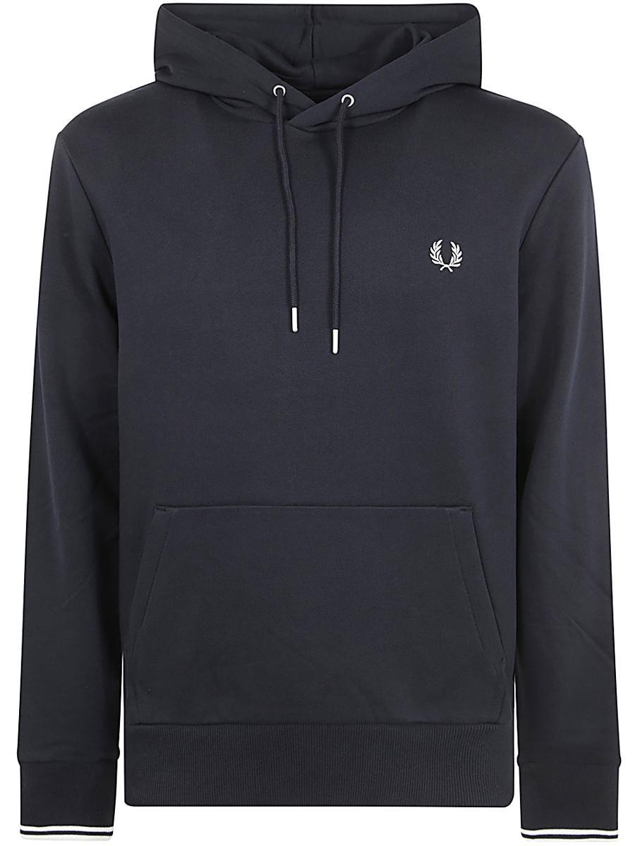 Fred perry hoodie green deals