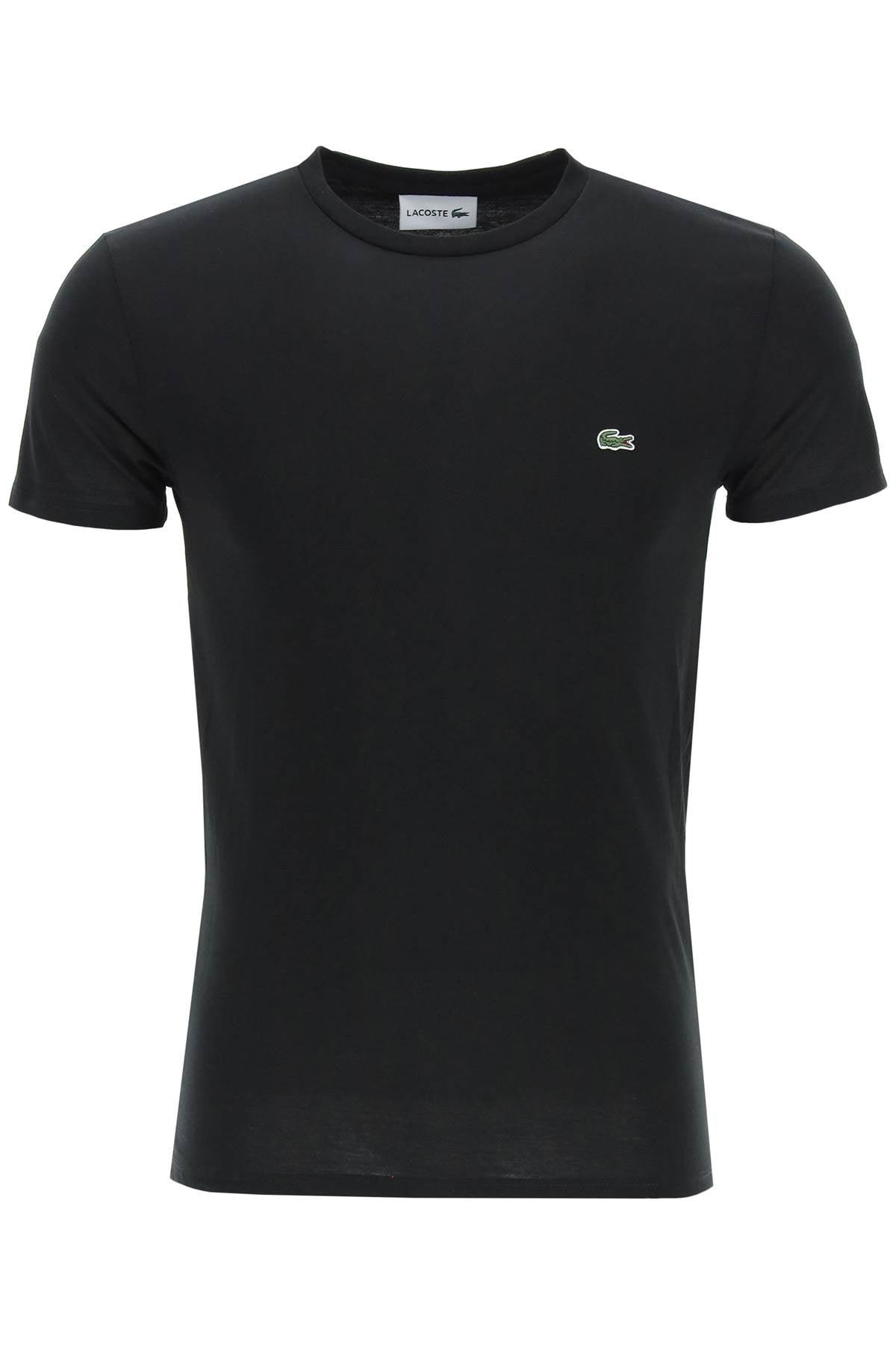 Lacoste Logo T-shirt in Black for Men | Lyst