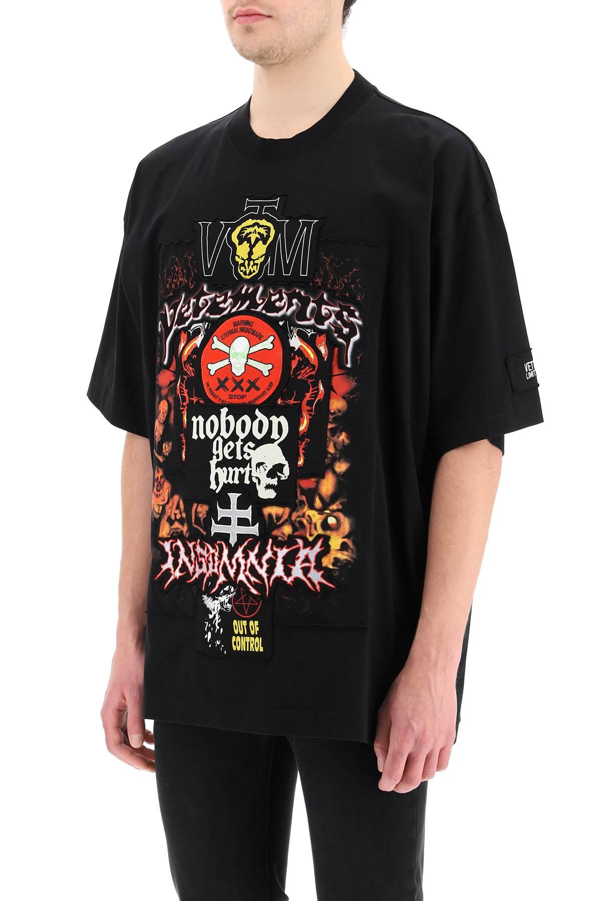 Vetements Cotton Metal Patched Logo T 