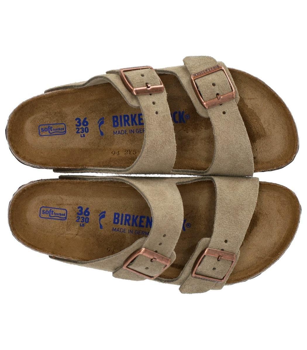 Birkenstock Arizona Taupe Sandal in Brown | Lyst