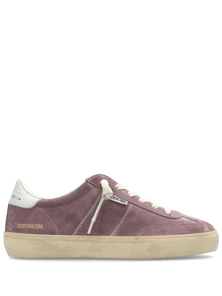 Brown golden goose sneakers hotsell