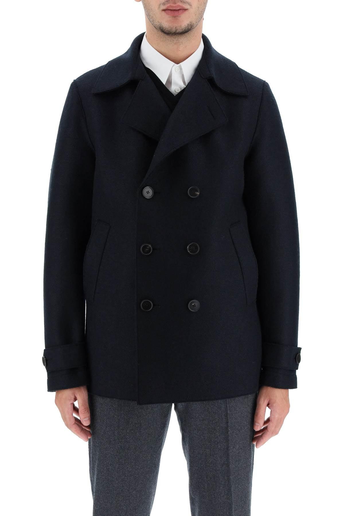 harris wharf peacoat