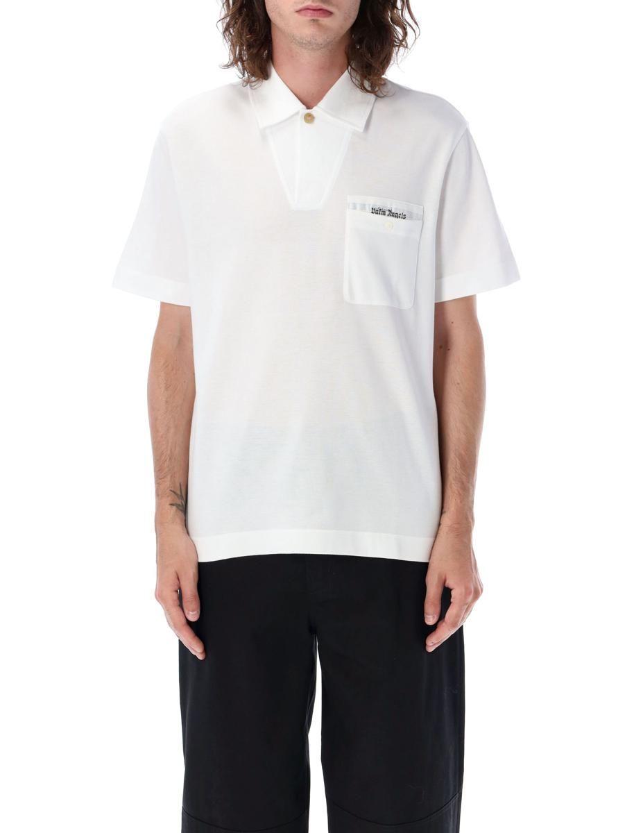 Sartorial Tape Oversized Cotton Polo