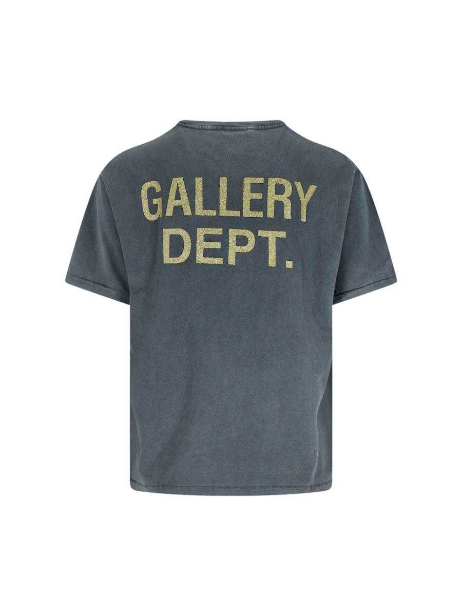 ★1011GALLERY★ Artist Logo TShirts Charcoal GALLERY DEPT. Short sleeve t-shirts for Men | Online Sale up