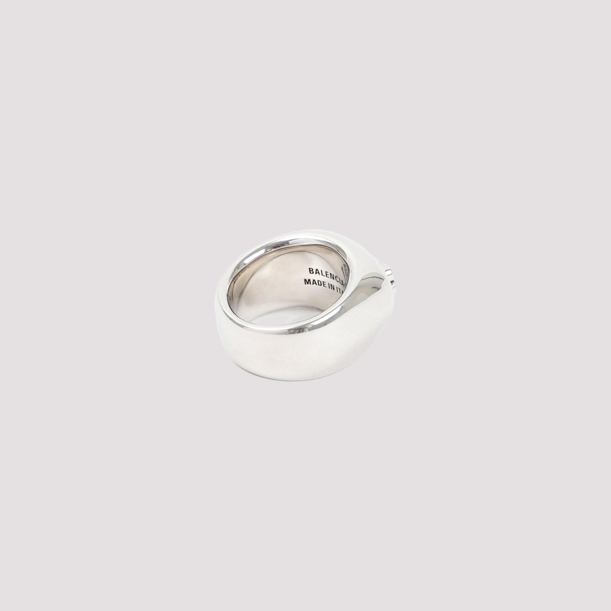 Balenciaga Bb Icon Ring Jewellery in Silver (Metallic) for Men | Lyst