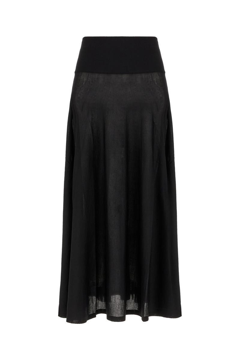 SALE【Alaia】アシンメトリー ジャージー スパイラル スカート シアーチェック柄アシンメトリースカート[ask75] | レディース