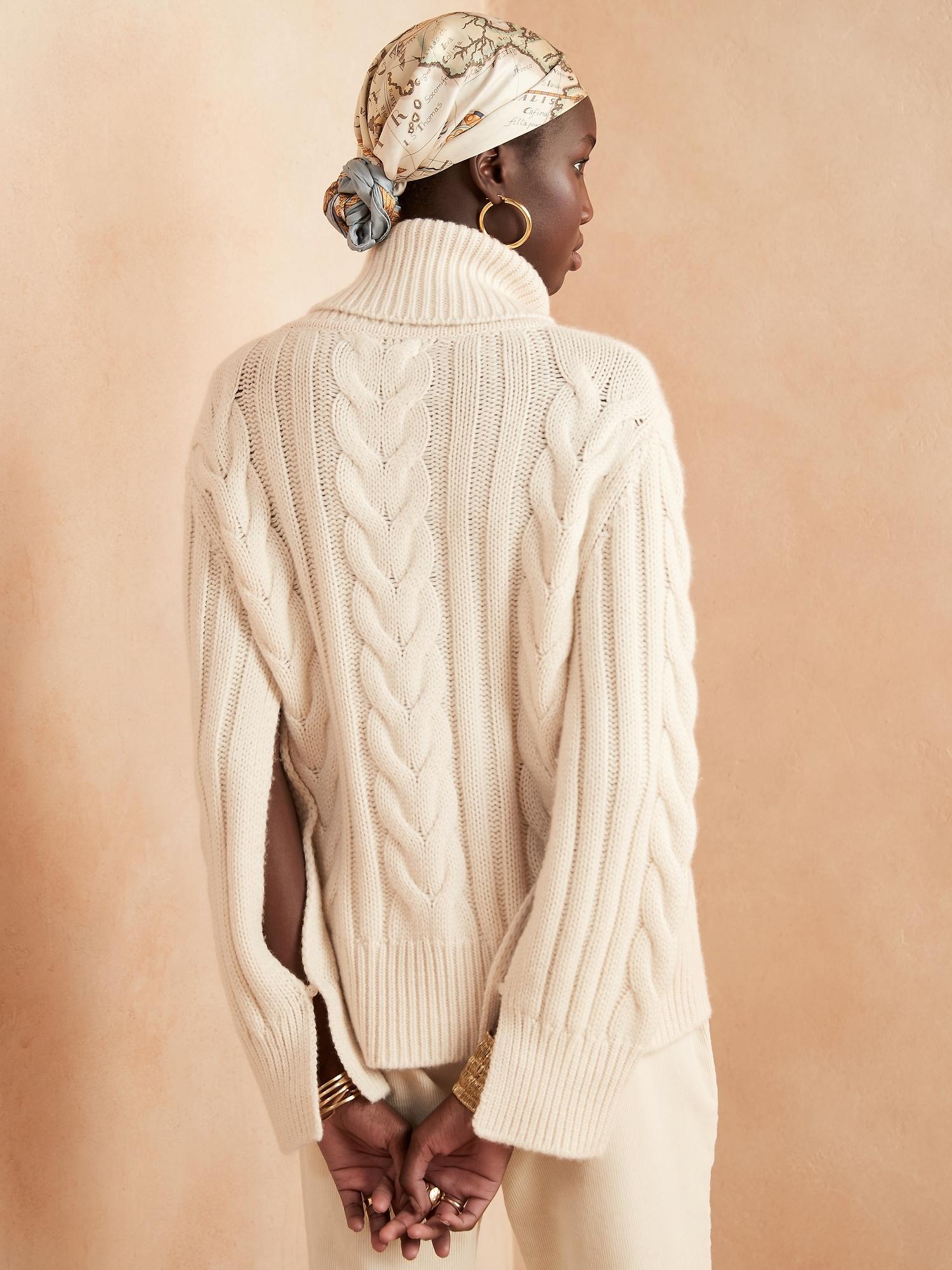Banana Republic Merino-cashmere Split 