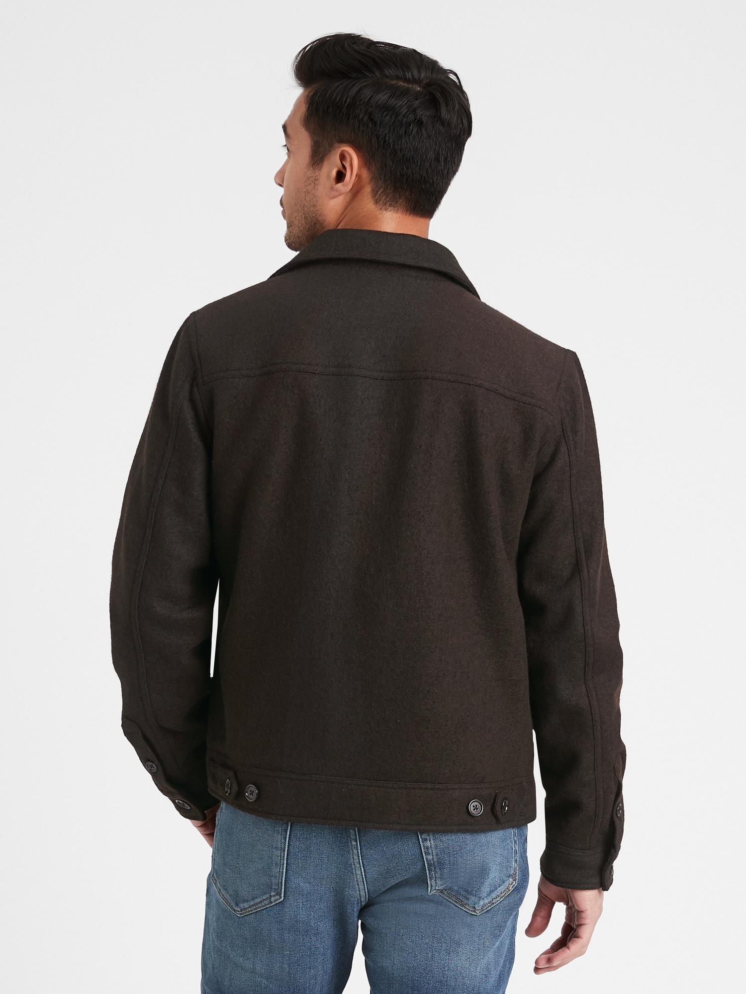 Banana Republic Wool-blend Trucker 