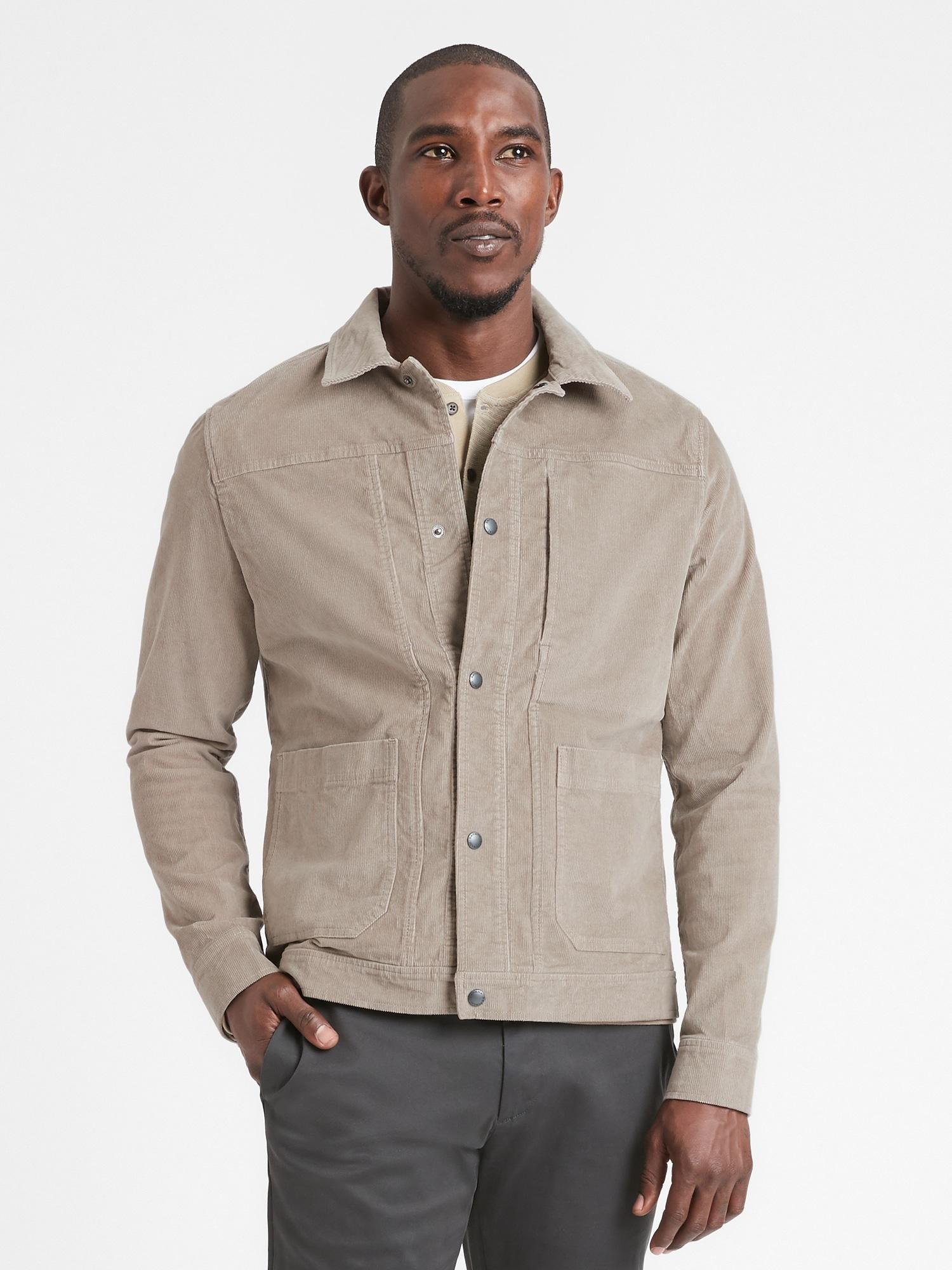 Banana Republic Corduroy Trucker Jacket 