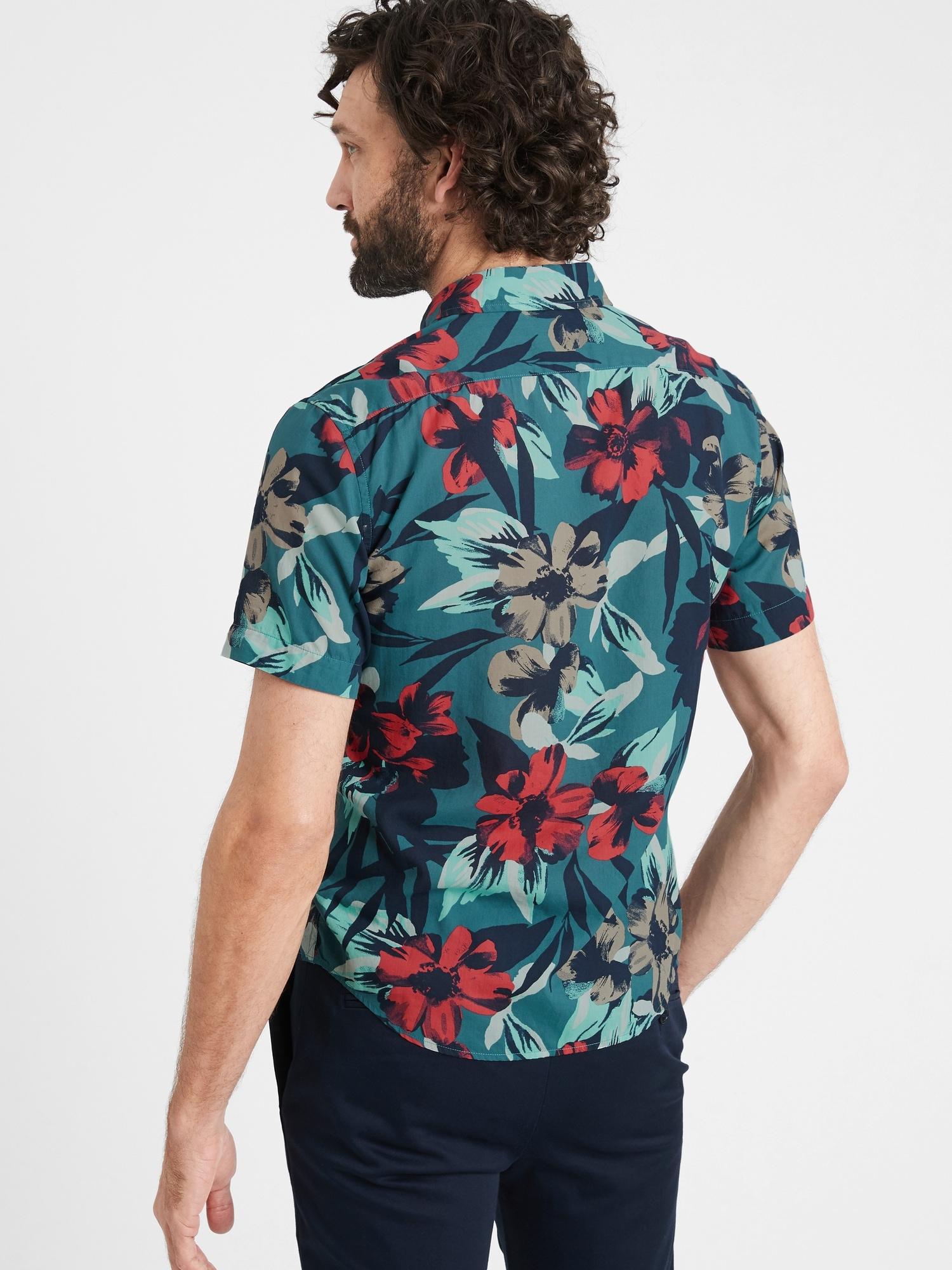 Banana Republic Untucked Slim-fit 