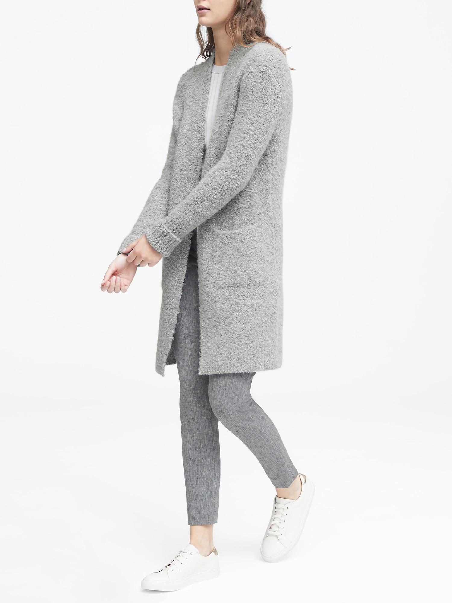 petite duster sweater