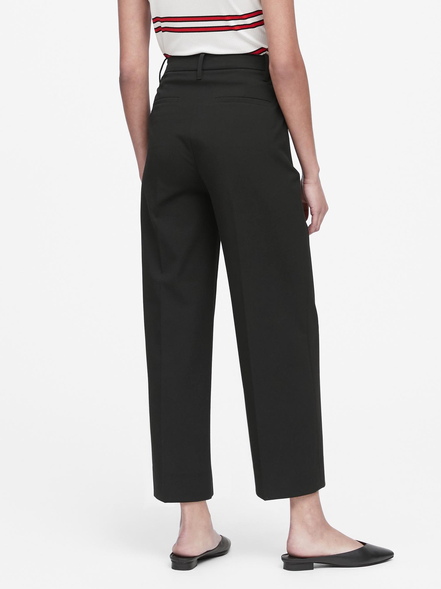 wide leg crop pants banana republic