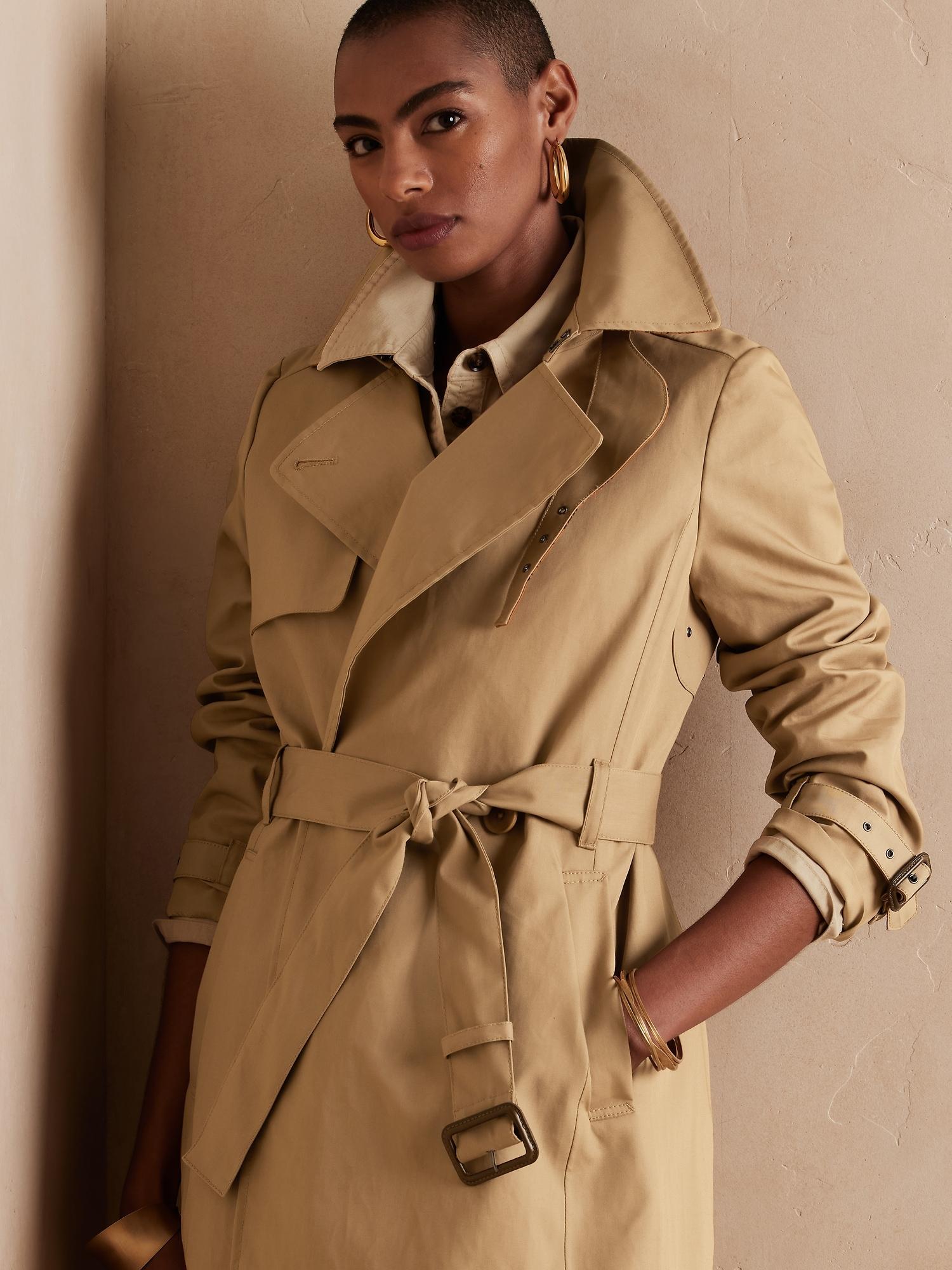 Banana Republic Journey Trench Coat in 
