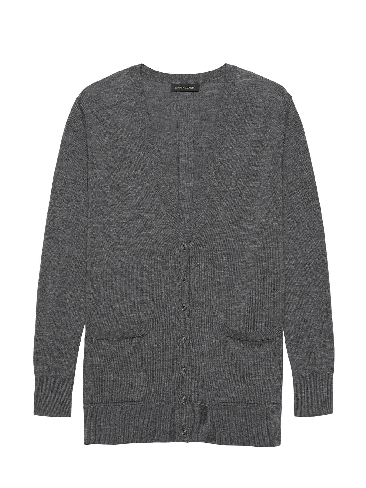 banana republic chunky boyfriend cardigan