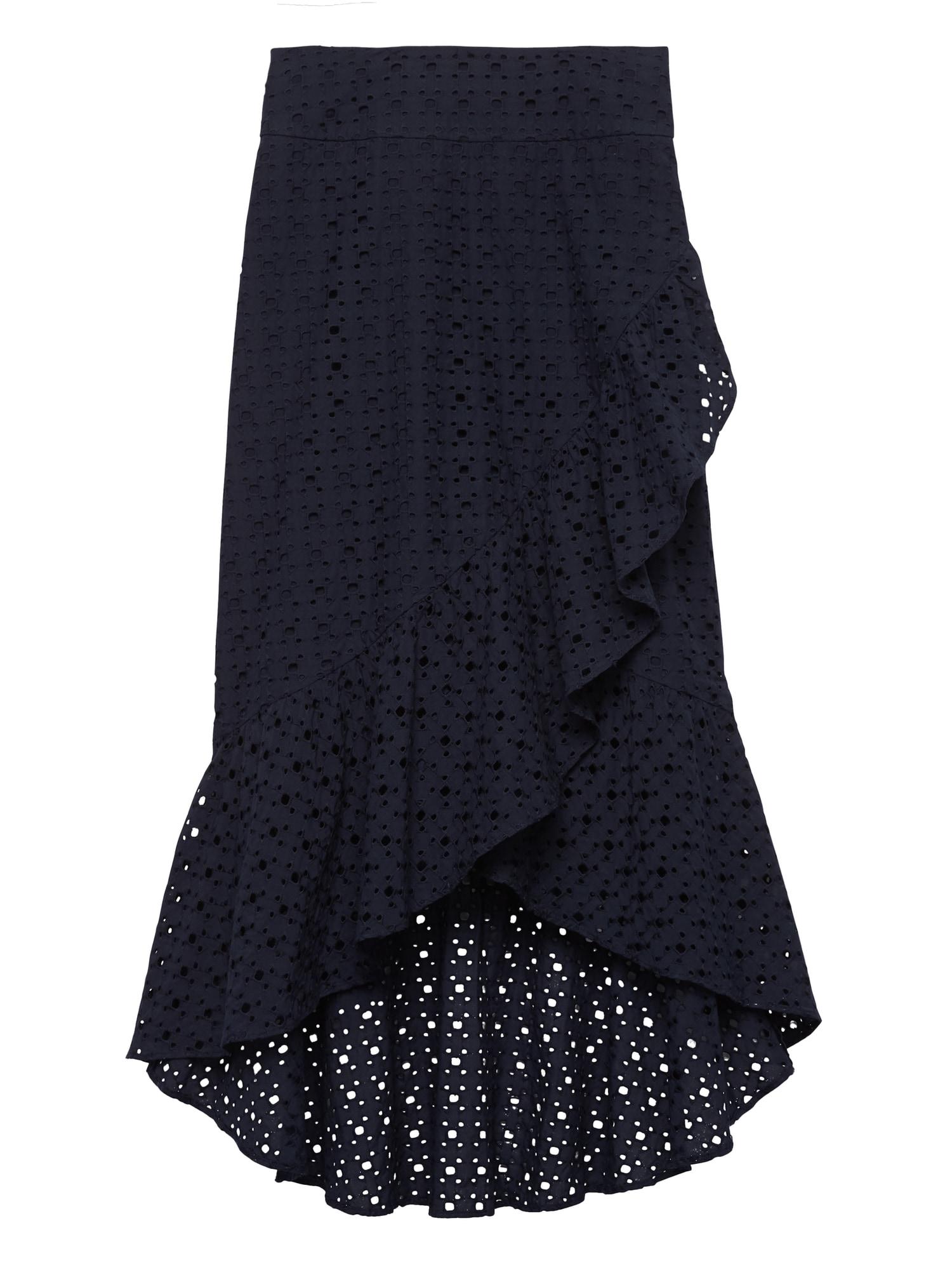 banana republic eyelet midi dress
