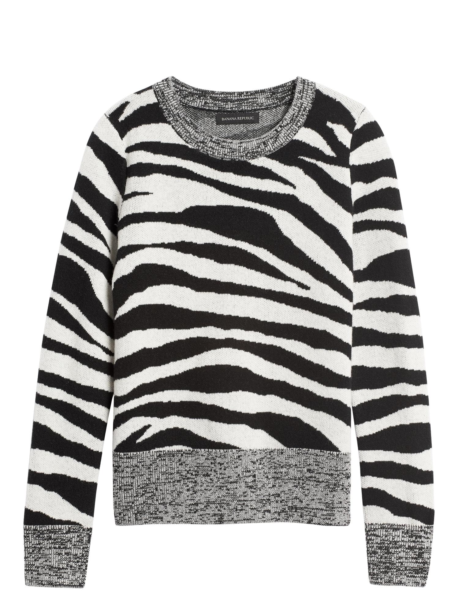 banana print sweater