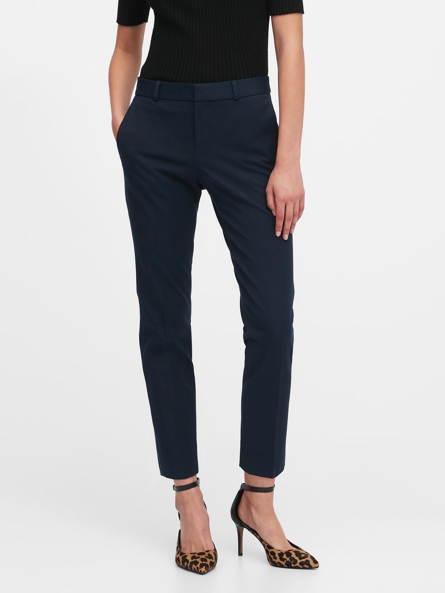 gray slacks women's