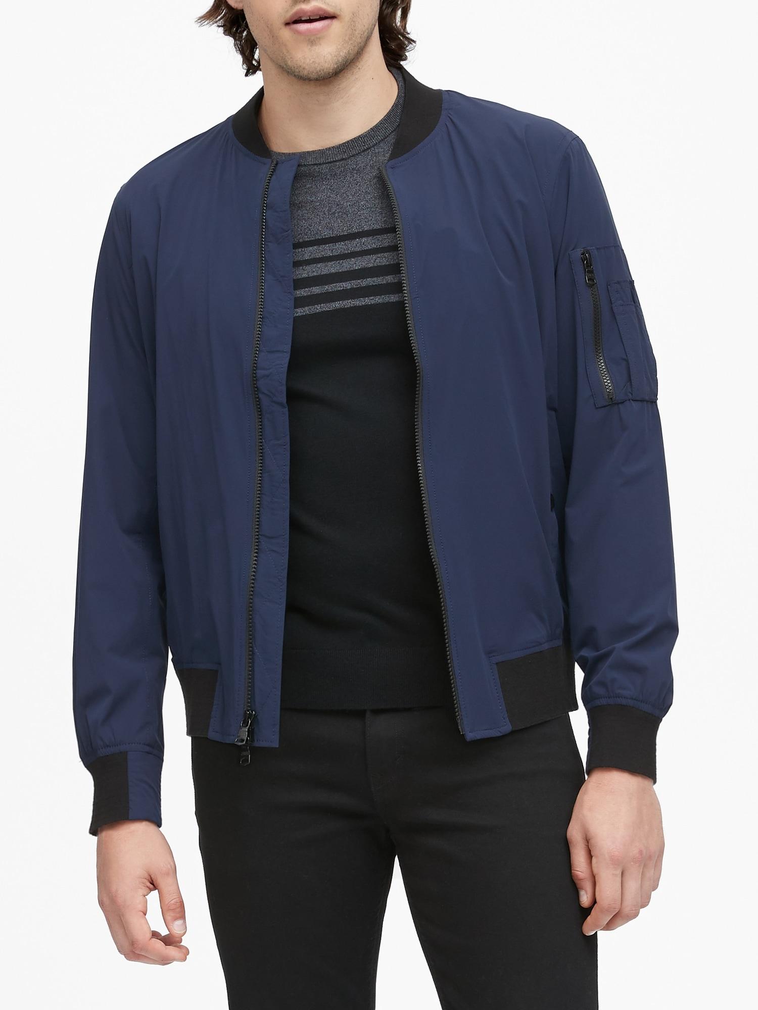 tech bomber jacket