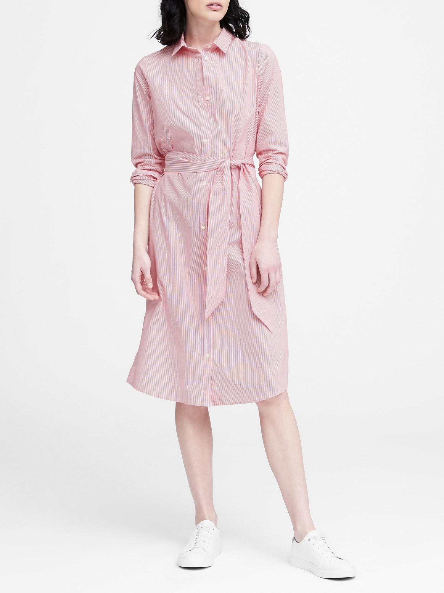 banana republic shirt dress