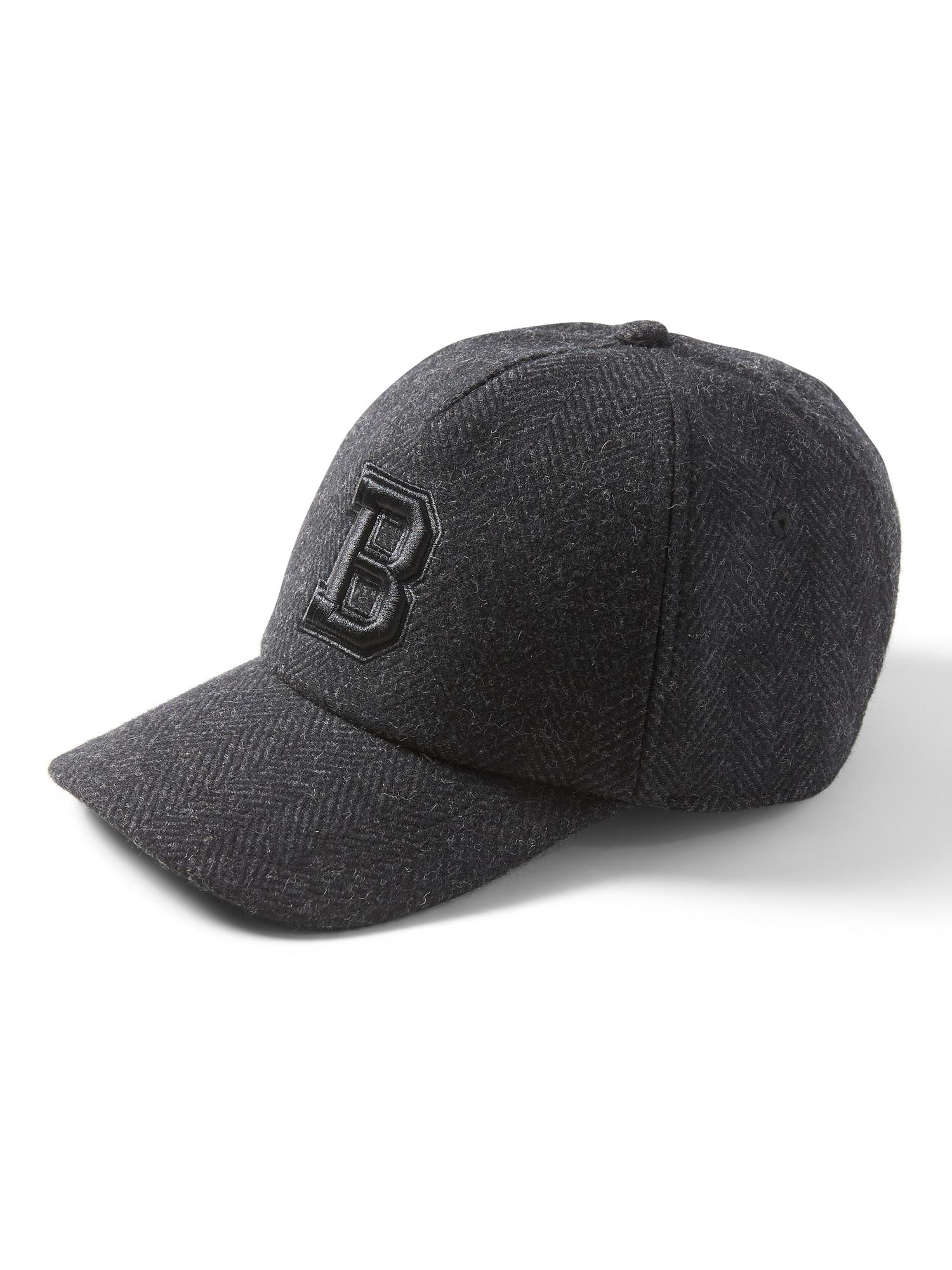 herringbone baseball cap