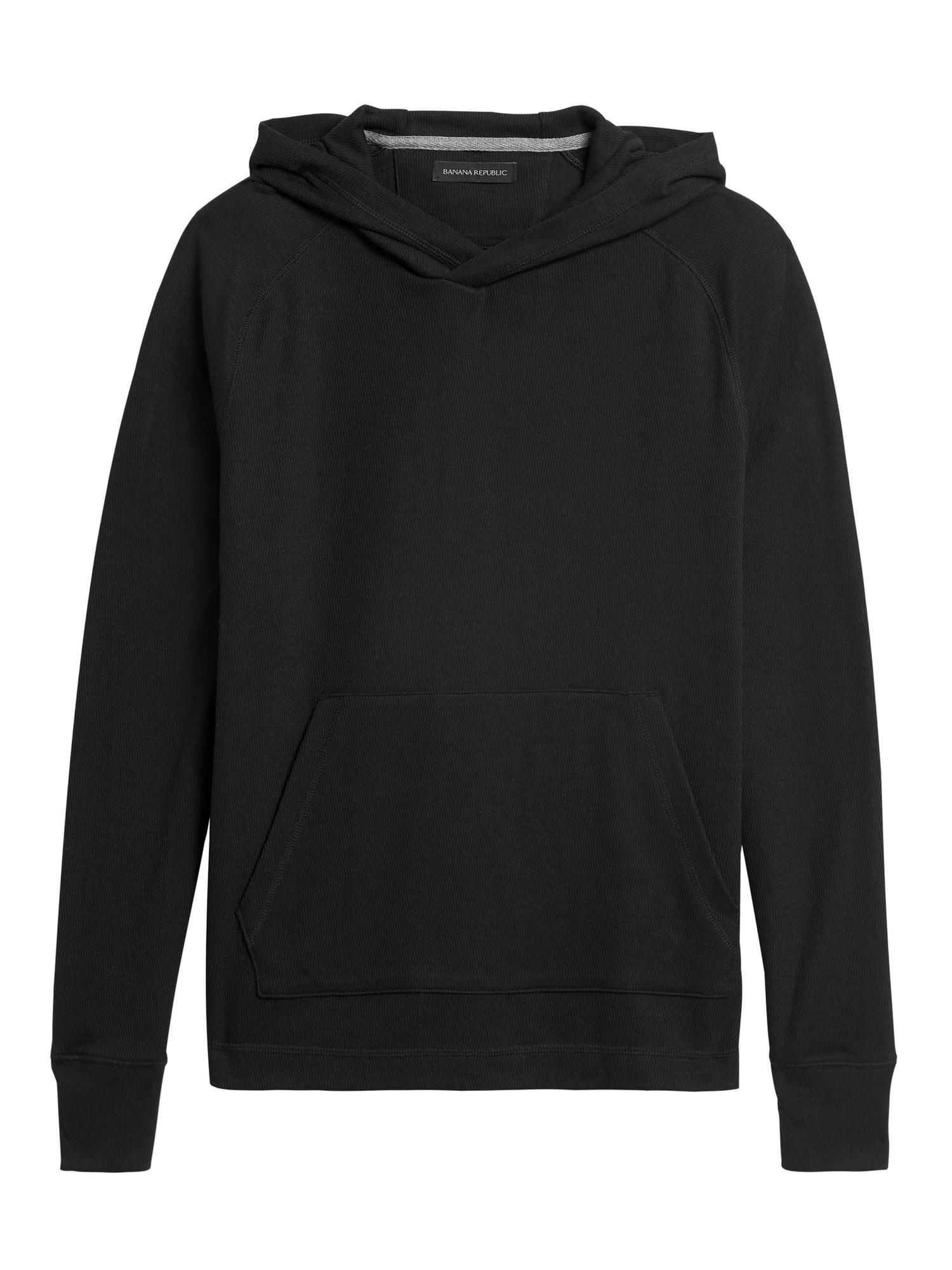 simple black sweatshirt