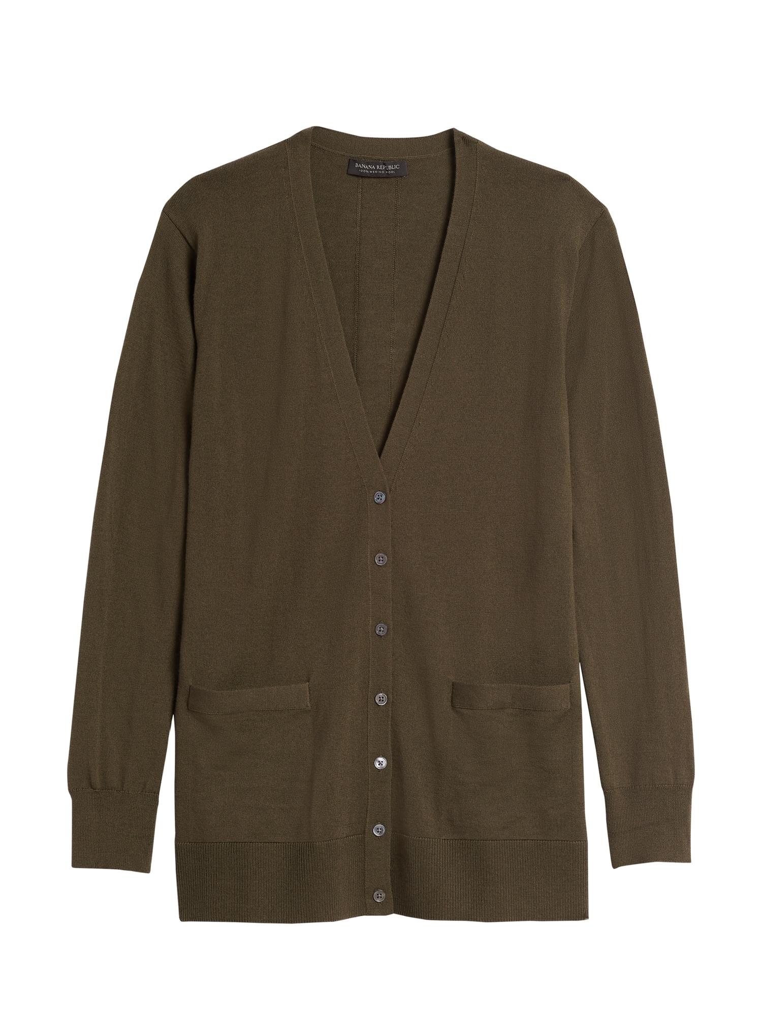 banana republic chunky boyfriend cardigan