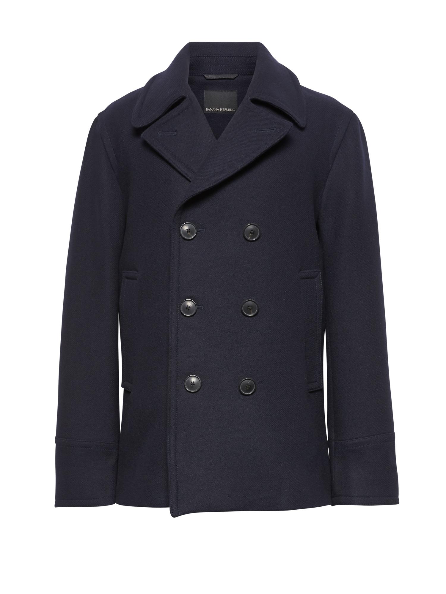 Banana Republic Cashmere Pea Coat Tradingbasis