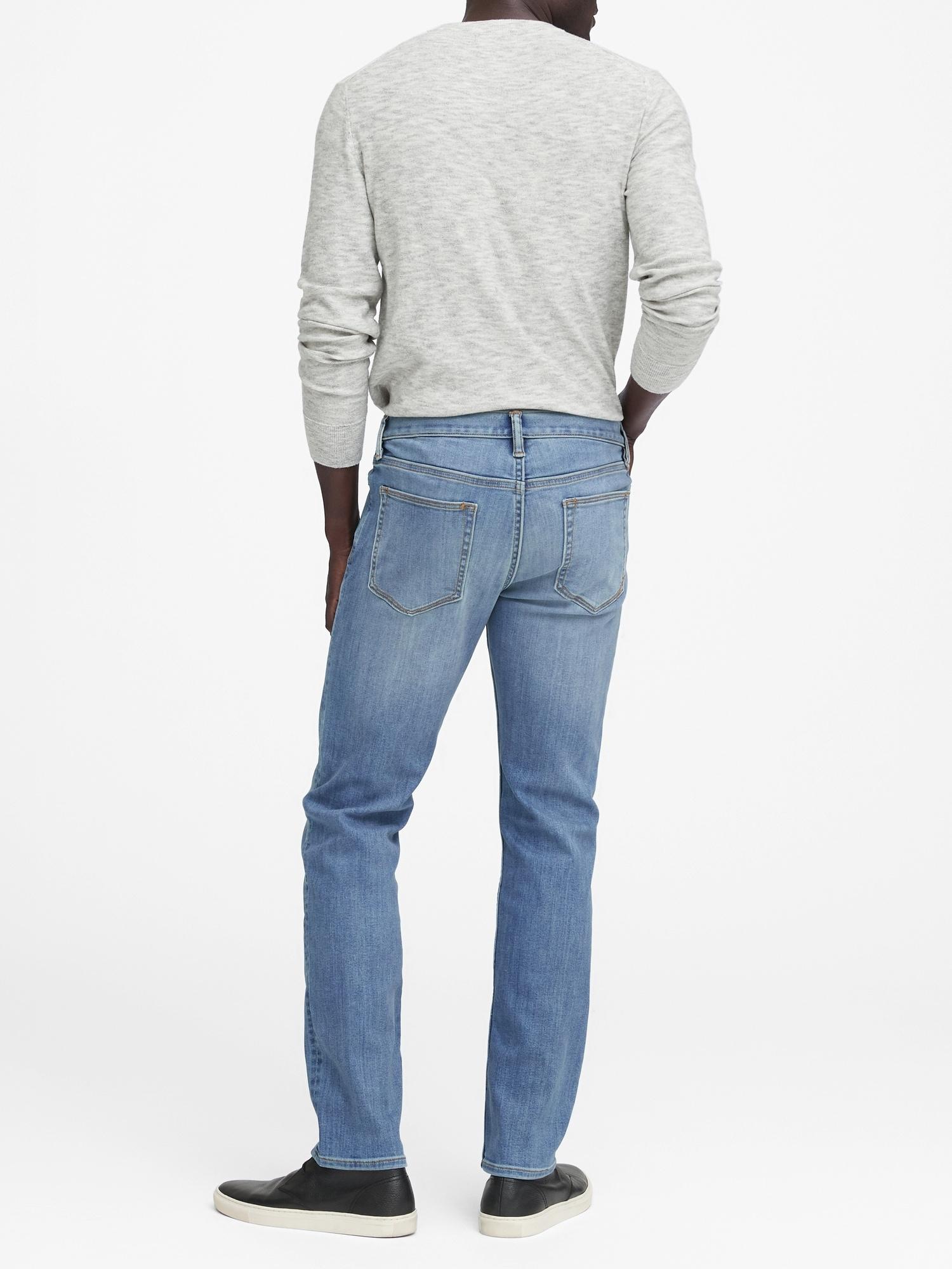 slim luxe traveler black jean