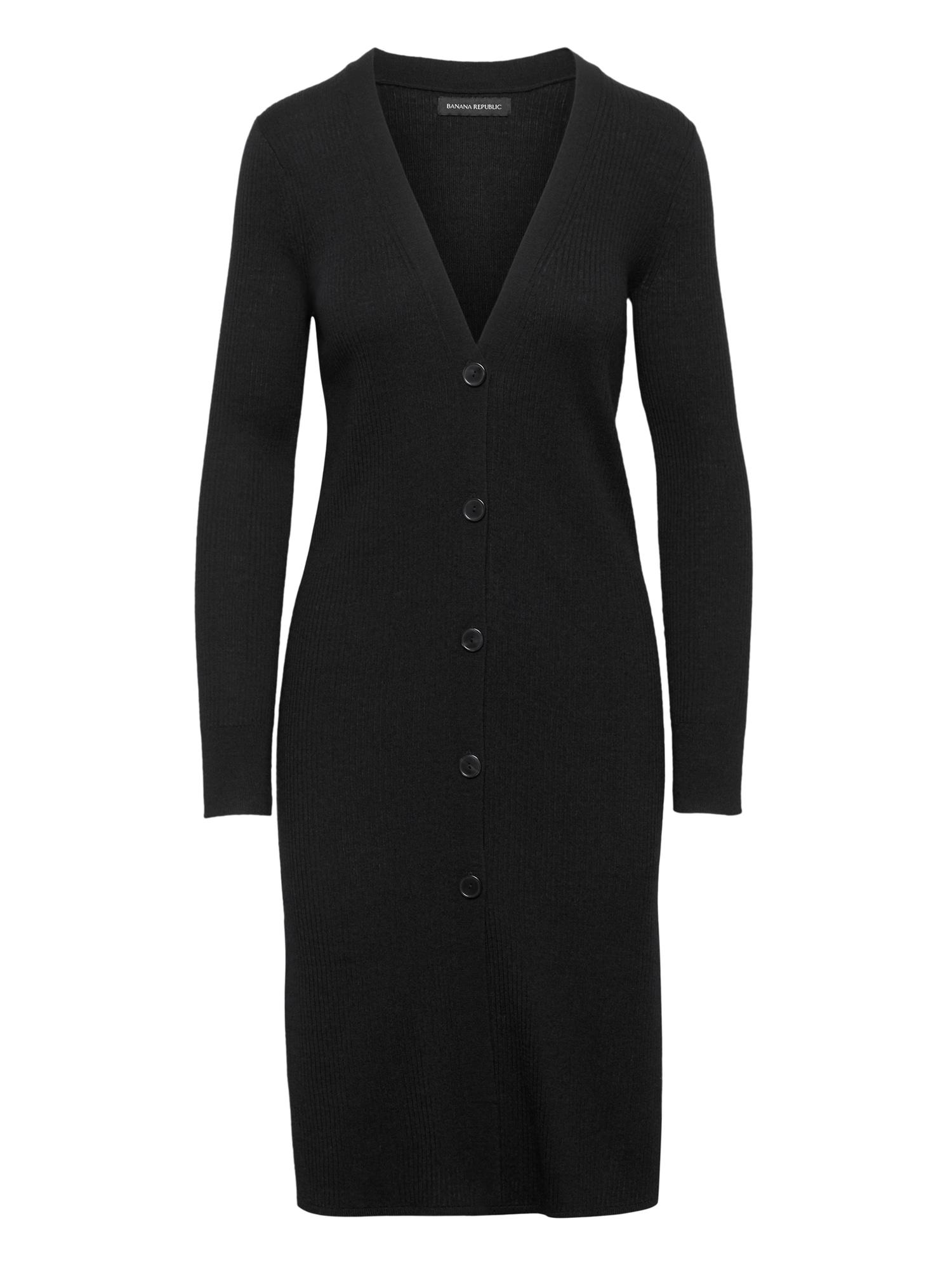 merino wool duster cardigan
