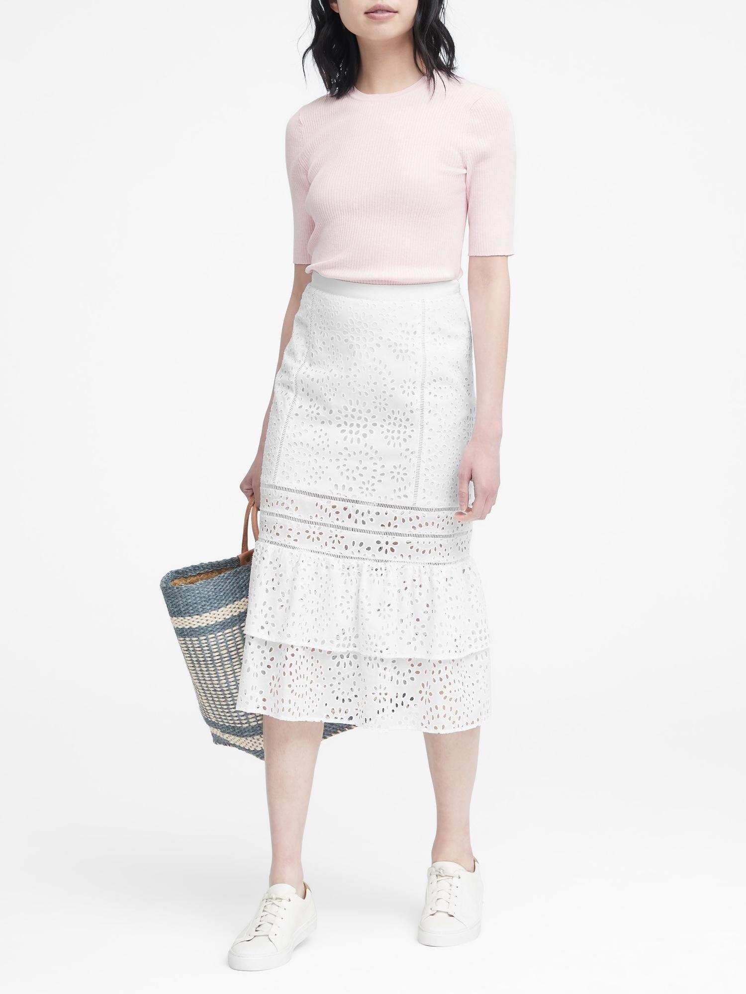 h&m basic white t shirt