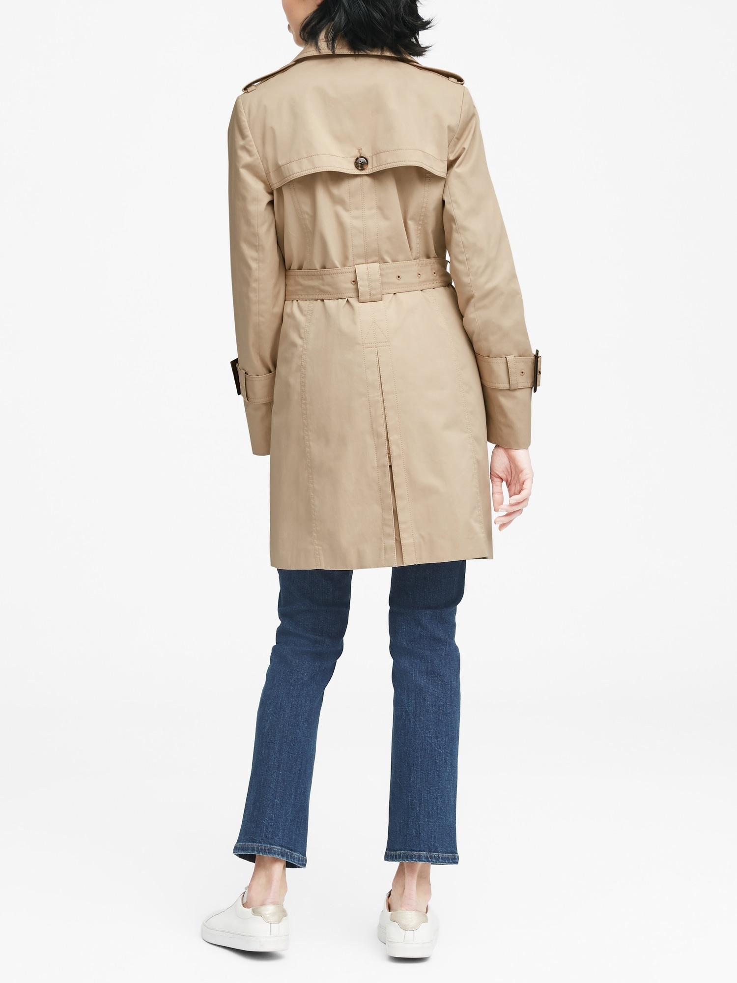 yellow coat banana republic