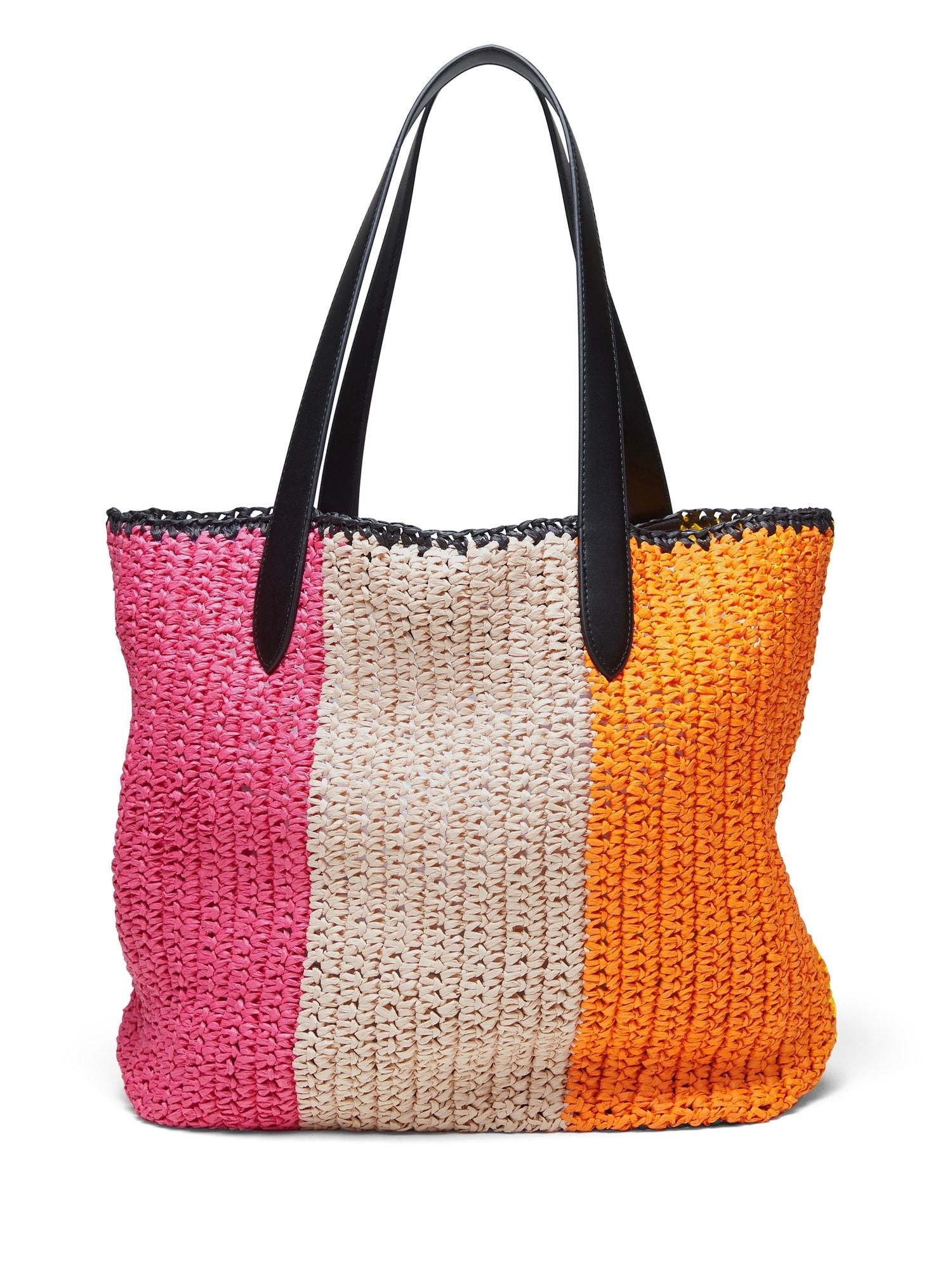 Banana Republic Straw Beach Tote Bag IUCN Water