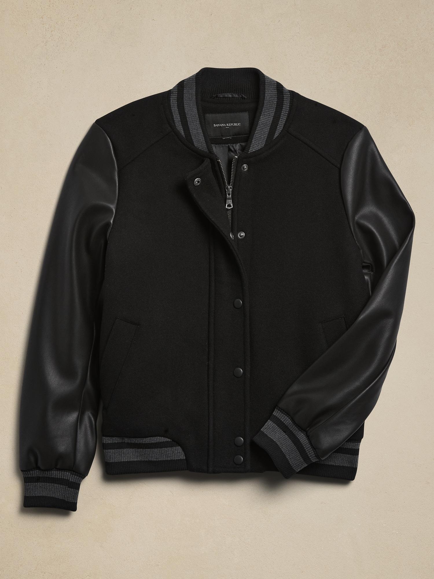 Banana Republic Factory Varsity Jacket 