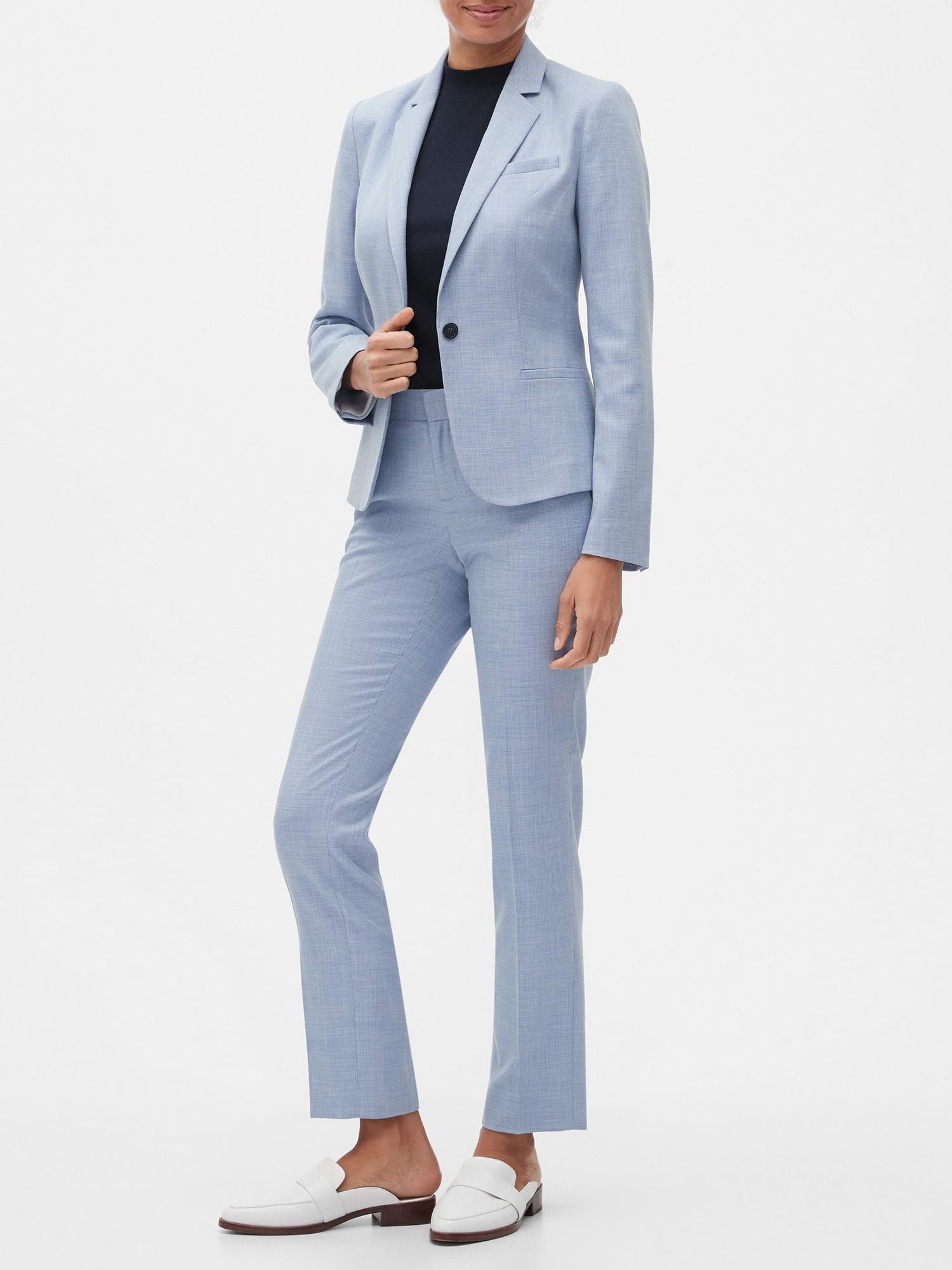 banana republic blue blazer