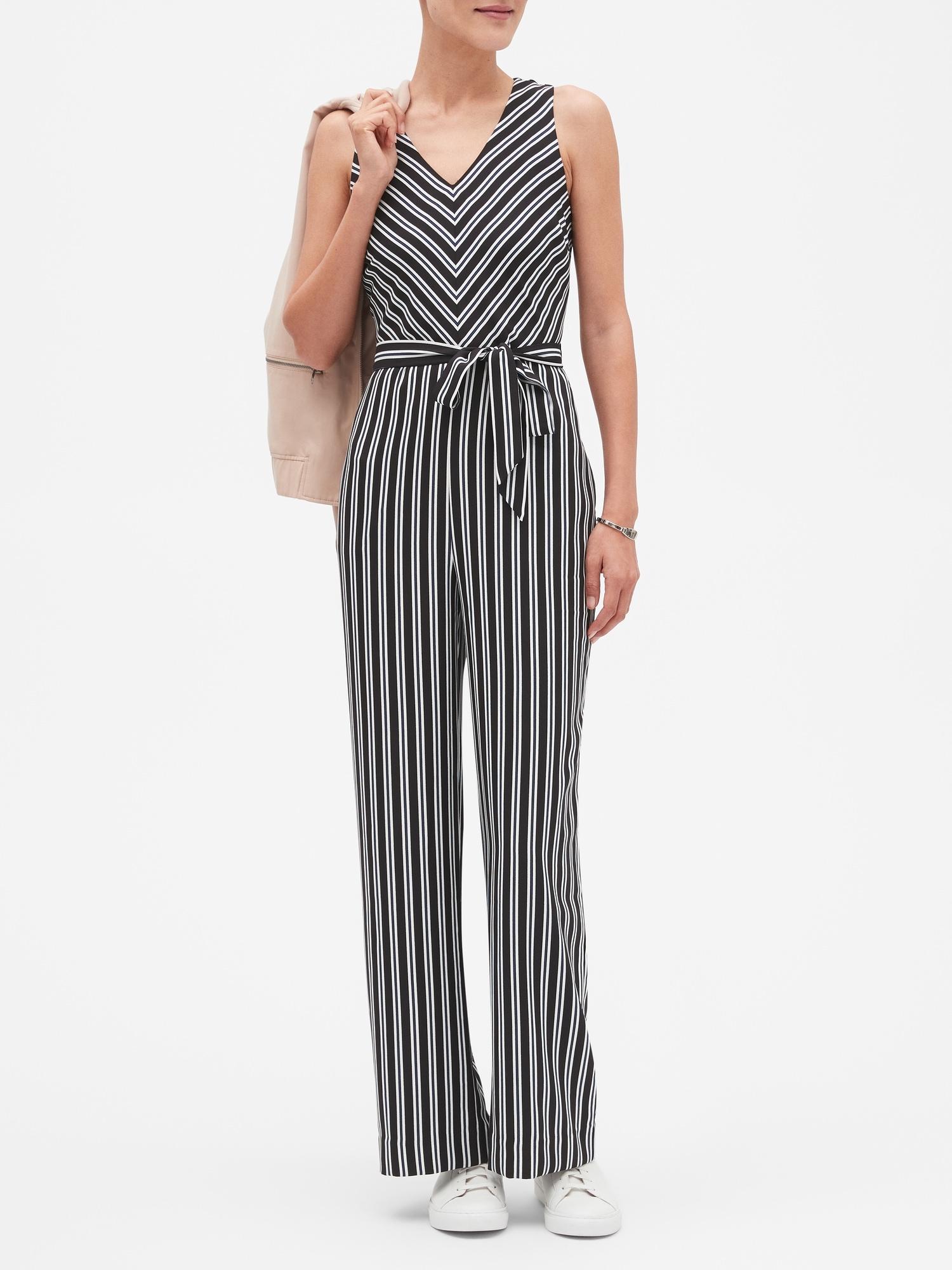 banana republic factory black jumpsuit