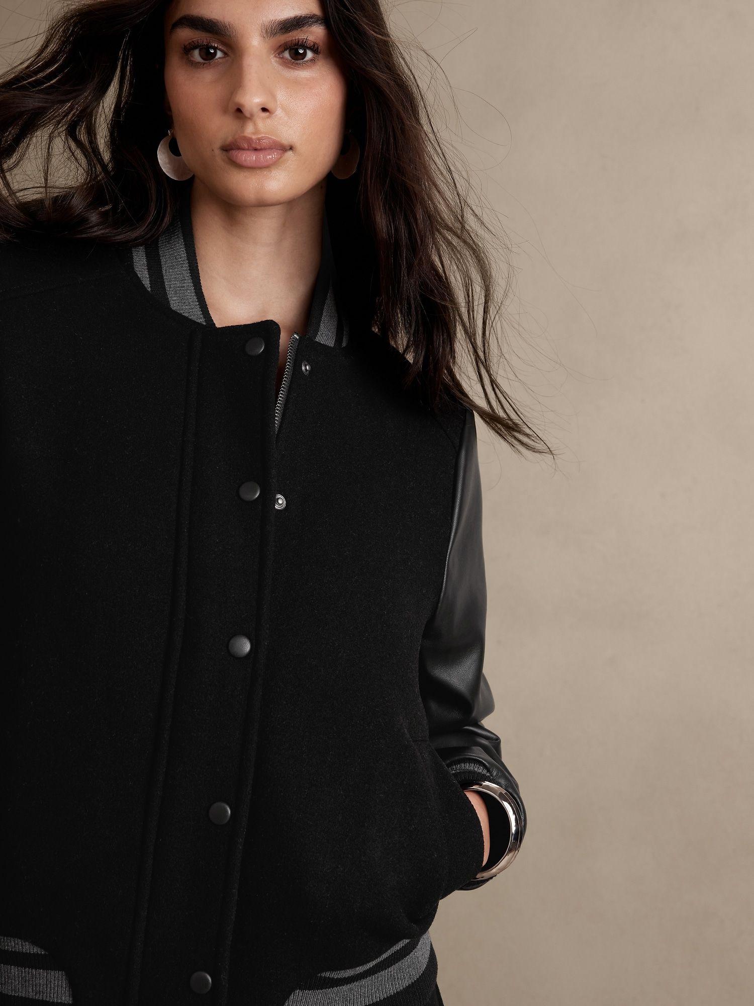 Banana Republic Factory Varsity Jacket 