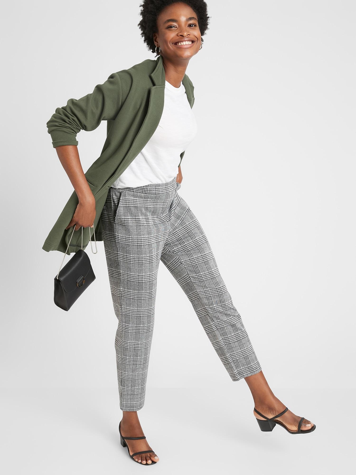 Banana Republic Factory Hayden Plaid 