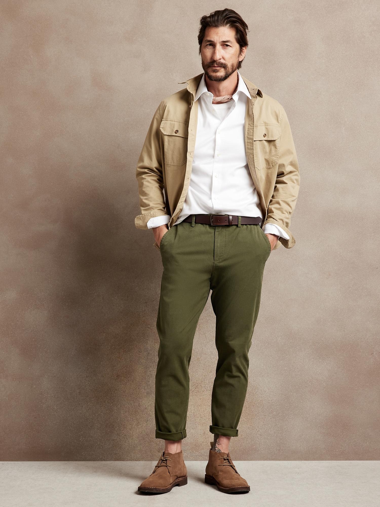 Banana Republic Factory Grayson Ankle Chino in Natural for Men | Lyst